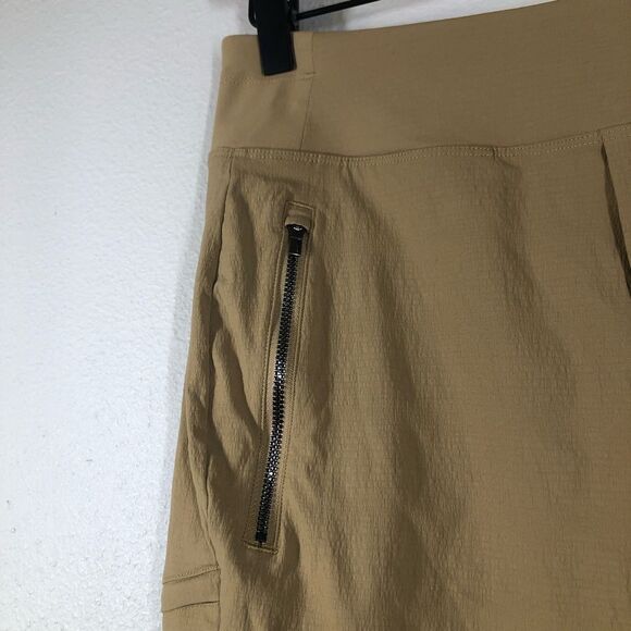Athleta Trekkie North Jogger Pants Big Sur Brown Pockets Pull-On Stretch Size 6 - Picture 3 of 10